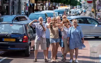 Artikel Algemeen Dagblad over autoverkeer Damcentrum