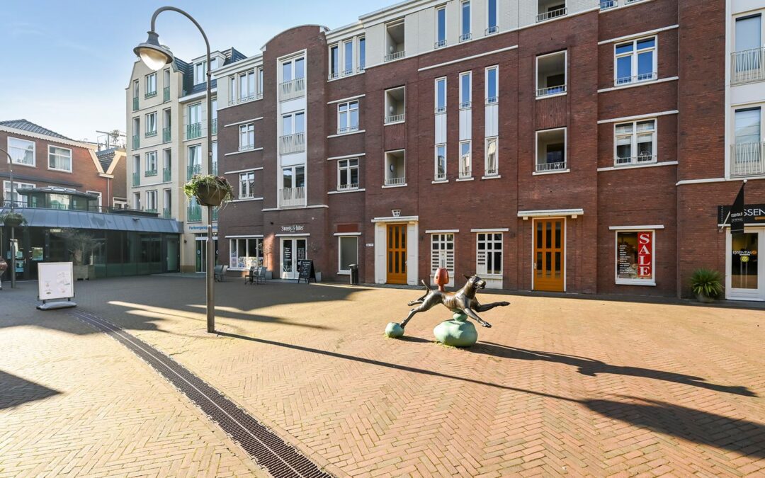 Damplein wordt “vergroend”